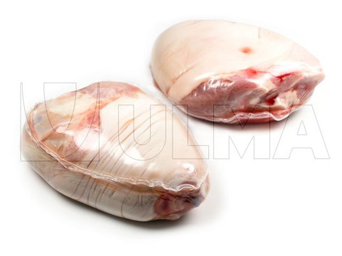 Paleta embalada em Termoformadora a vácuo em filme flexível "shrink"