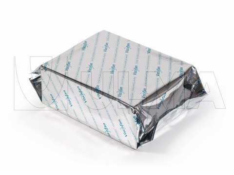 Caixas de colágeno embaladas em Flowpack