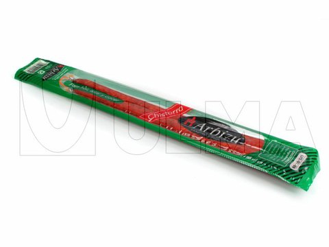 Salame embalado em Termoformadora a vácuo e filme flexível.