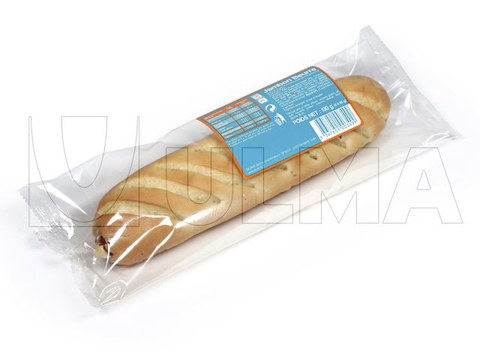 Sanduíche embalado em flow pack (hffs) com atmosfera modificada (MAP)