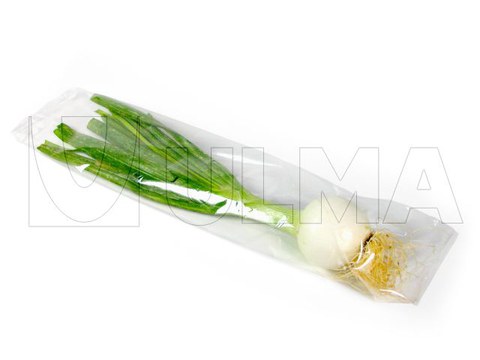 Cebolinhas embaladas em Flowpack