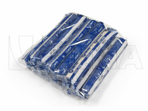 Agrupações de rolos de faixas embaladas em filme polietileno de baixa densidade (PEBD)