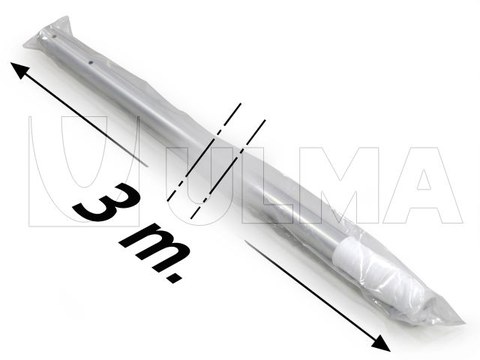 Hastes para limpeza de piscinas embaladas em Flowpack