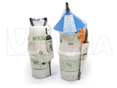 Pulverizadores embalados em Flowpack