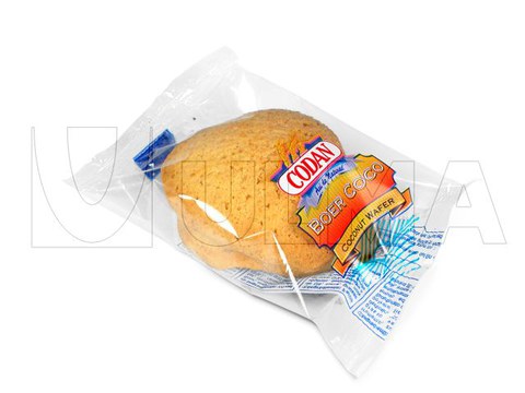 Massas empilhadas embaladas em flowpack