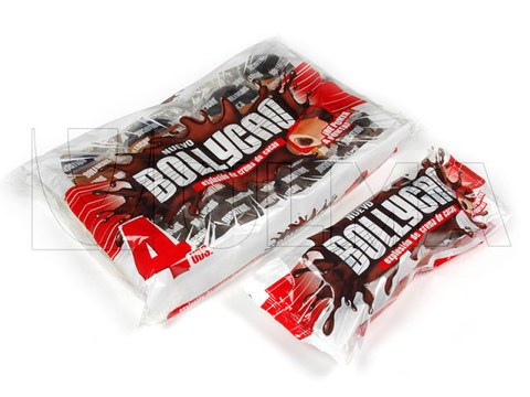 Bolinhos unitário e agrupados embalados em flow pack (hffs)