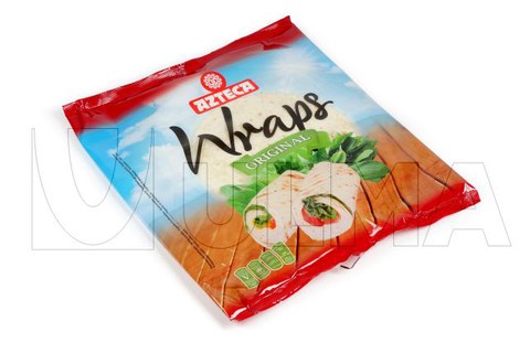 Wraps embalados com MAP e em pacote reselável Flap Pack