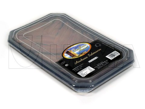 Anchovas em salmora embaladas em bandeja termoselada