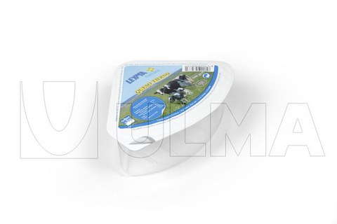 Cunhas de queijo embaladas em termoformadora com atmosfera modificada (MAP)em filme rígido